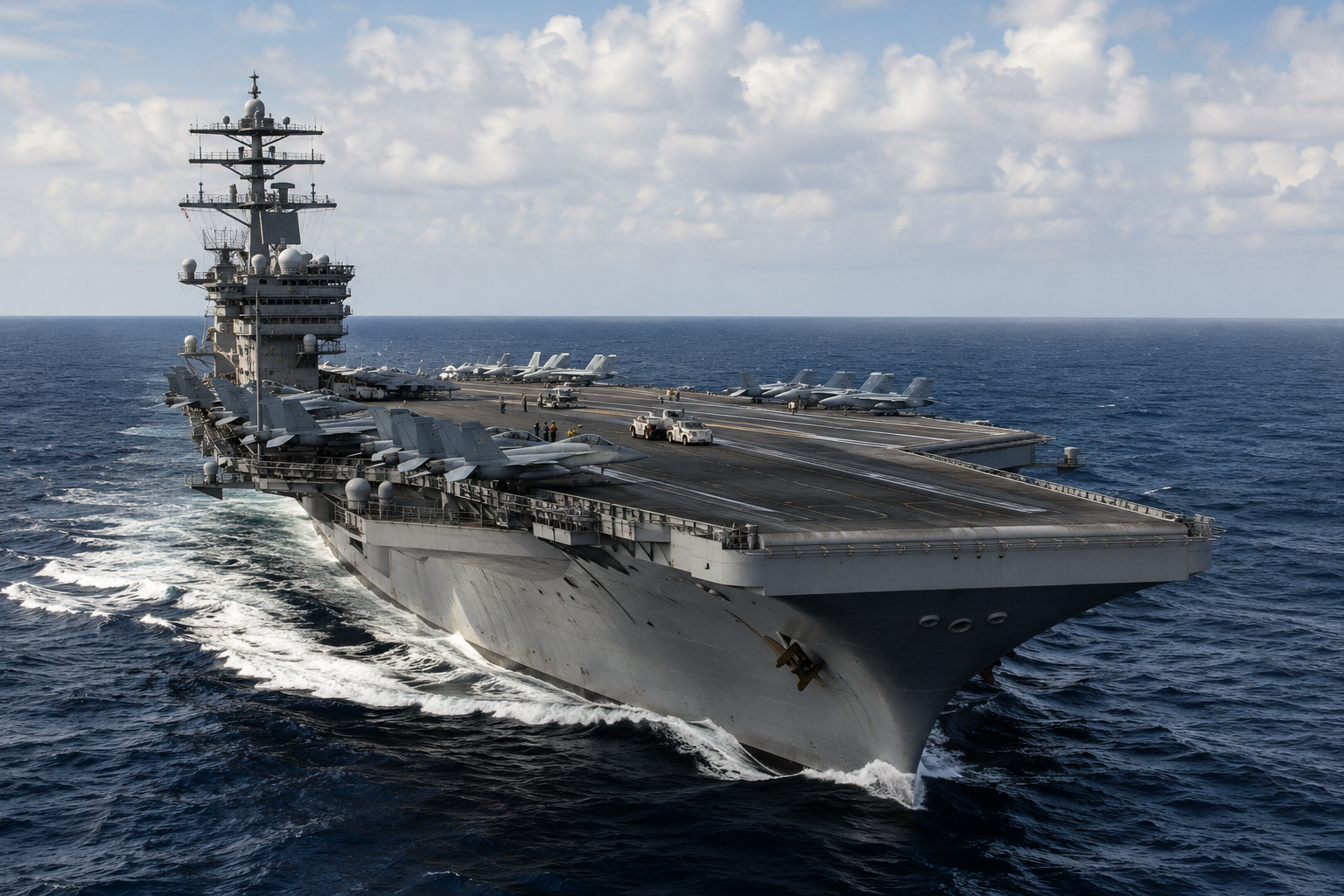 ഒമ്പത് മാസം കടലിൽ; USS Abraham Lincoln-ൽ ജീവനക്കാരുടെ മാനസിക സമ്മർദം രൂക്ഷം, കുടുംബങ്ങൾ ആശങ്കയിൽ